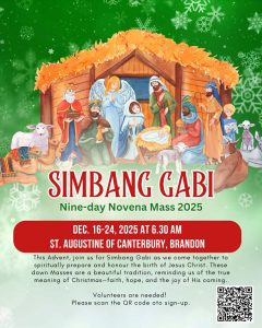 Read more about the article Simbang Gabi Nine-day Novena Mass 2025
